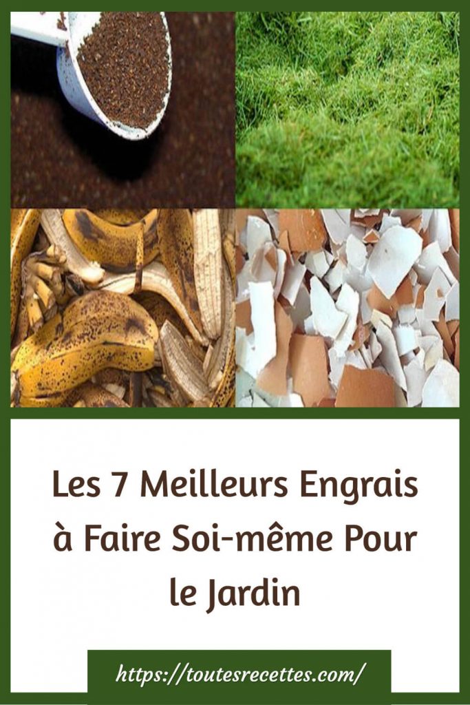 Les 7 Meilleurs Engrais à Faire Soi-même Pour le Jardin Les 7 Meilleurs Engrais à Faire Soi-même Pour le Jardin